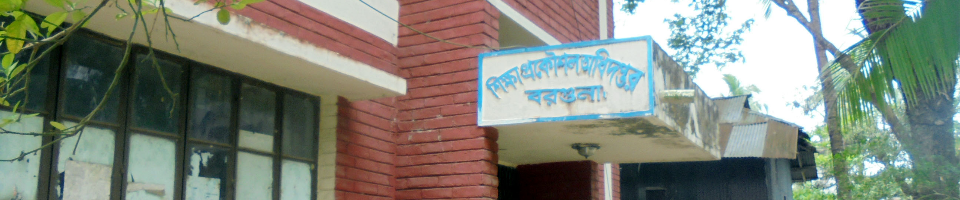 শিক্ষা প্রকৌশল অধিদপ্তর , বরগুনা।