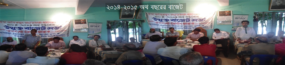 নাজিরপুর ইউনিয়ন  বাজেট 